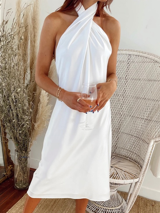 Show Me Your MuMu Dresses & Skirts - Show me your Mumu Jasmine Halter Midi Dress